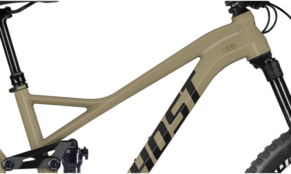 Велосипед Ghost Slamr 4.7 27.5" (2020) 2020 Серо-коричневый